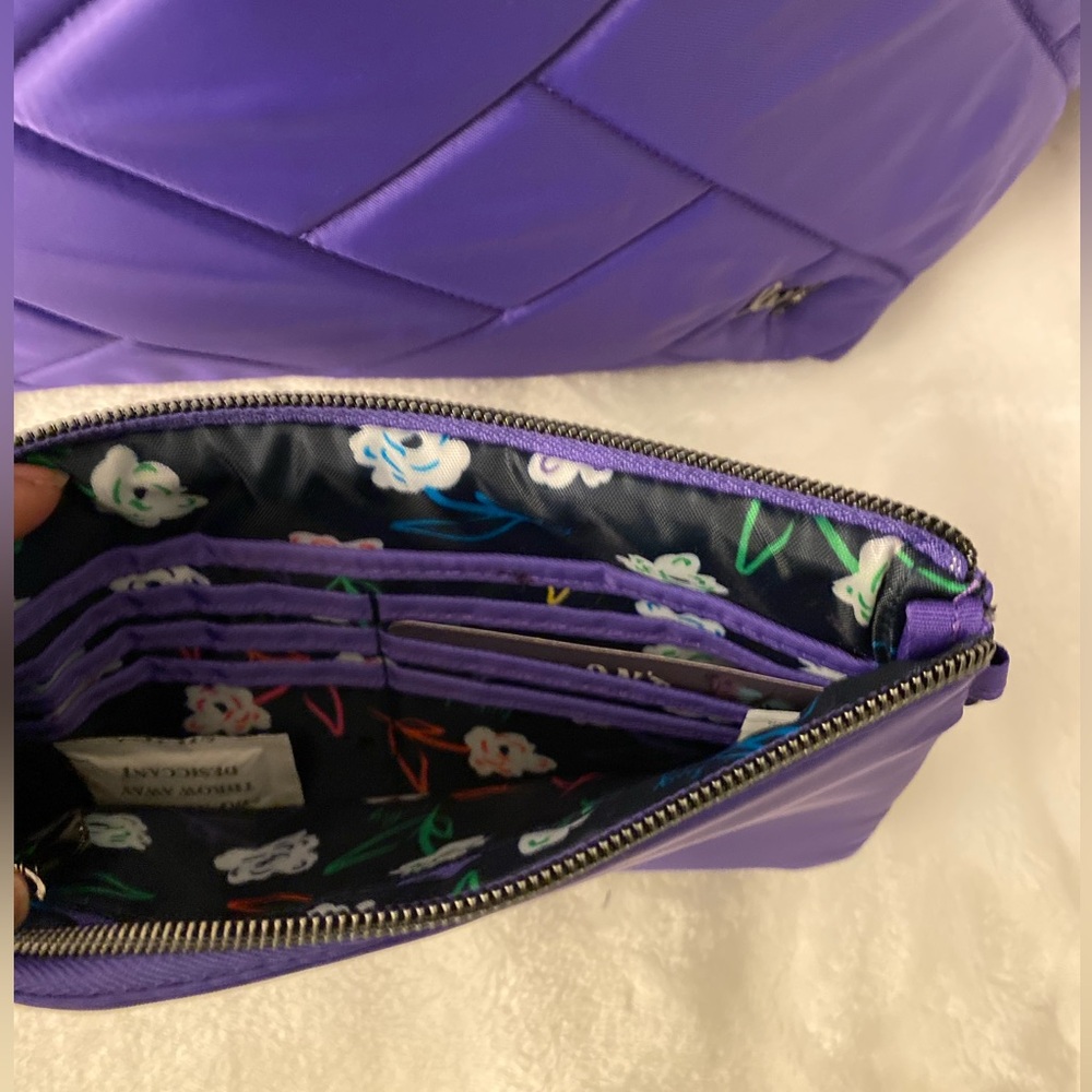 NWT Lug Tenor 2 Peice Crossbody Set Purple 💜 - Picture 11 of 13